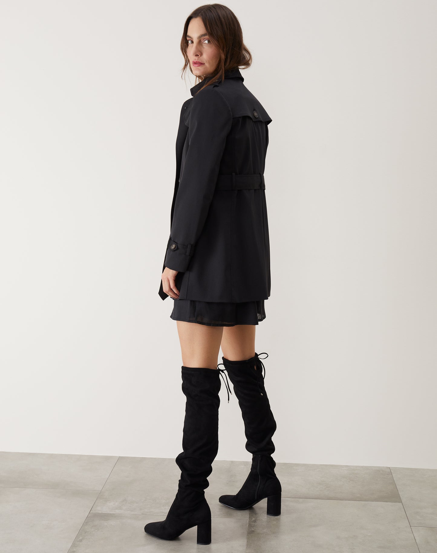 Trench Coat London Breeze - Black