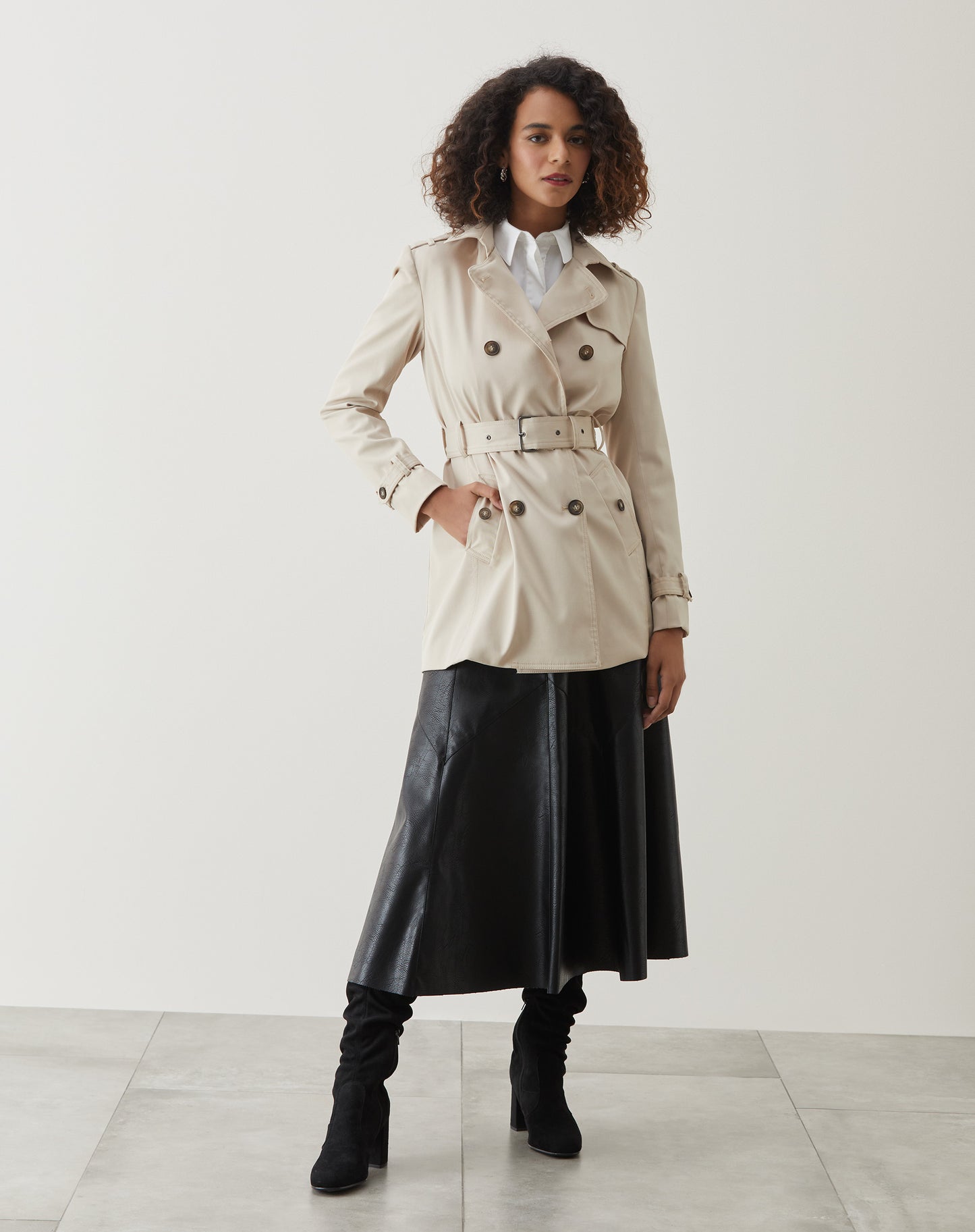 Trench Coat London Breeze - Beige