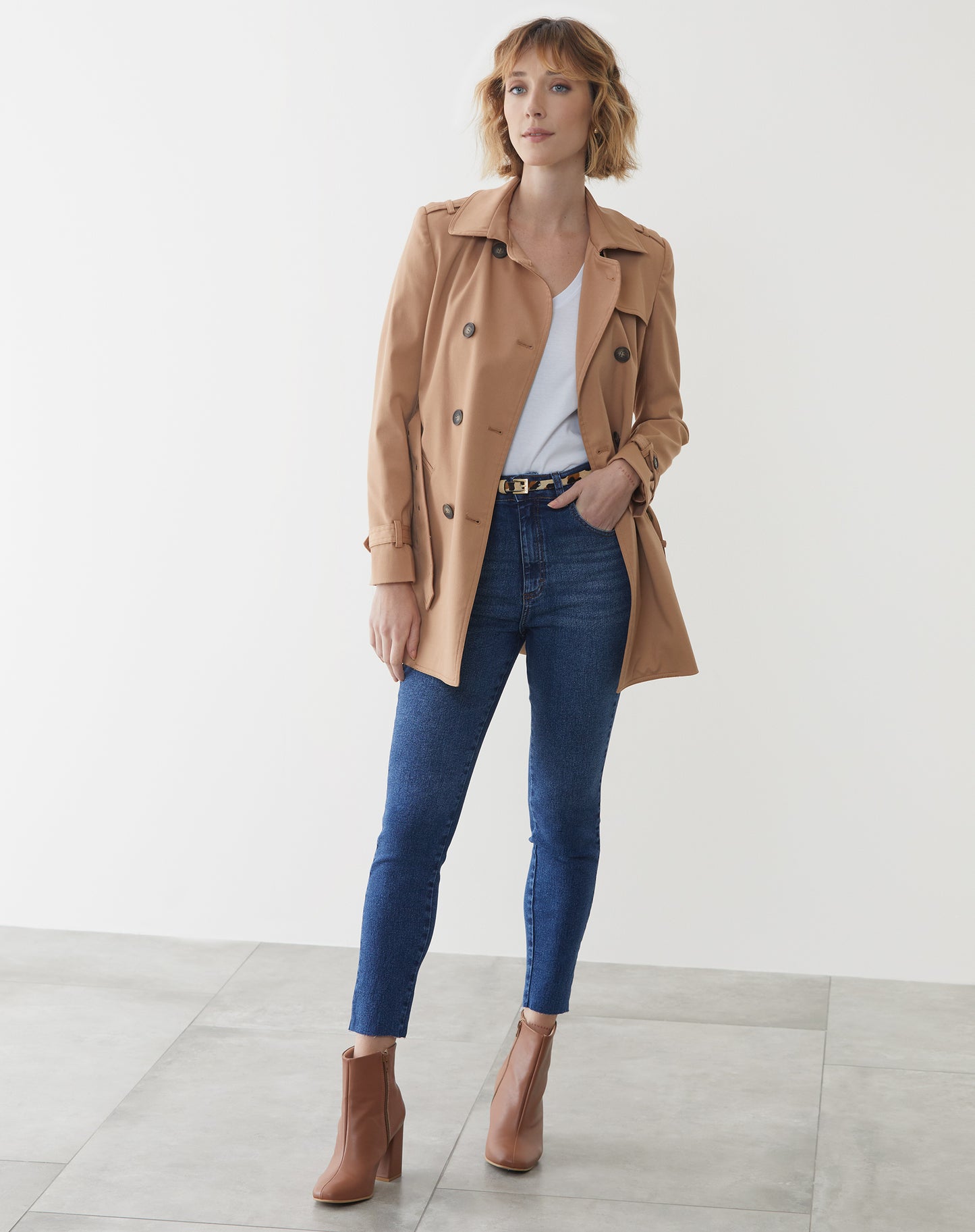 Trench Coat London Breeze - Camel